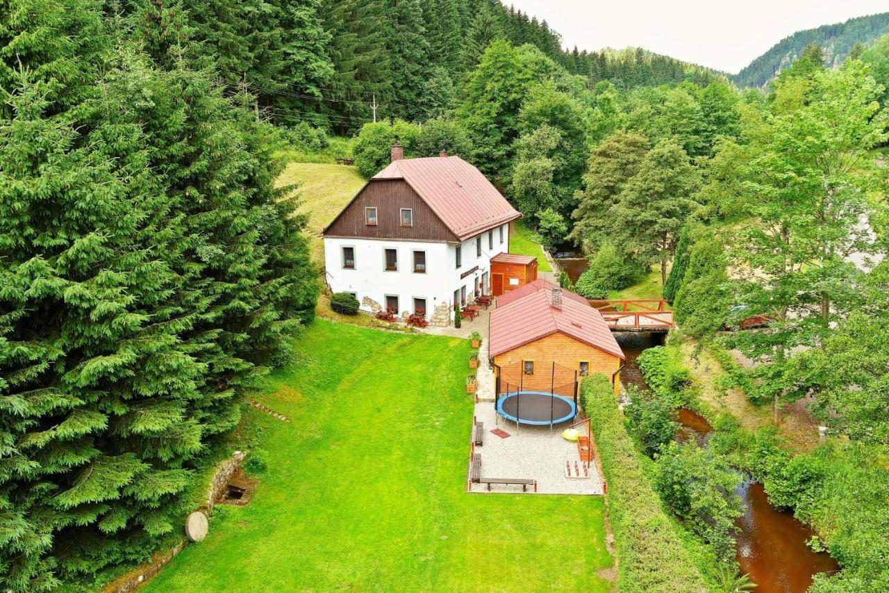 Penzion Ctyrlistek Teplice nad Metují Dış mekan fotoğraf